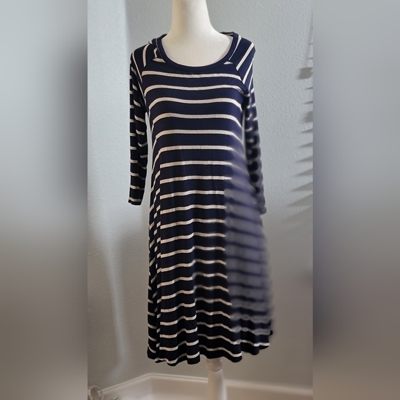 New Direction striped dress size Small - Picture 2 of 10